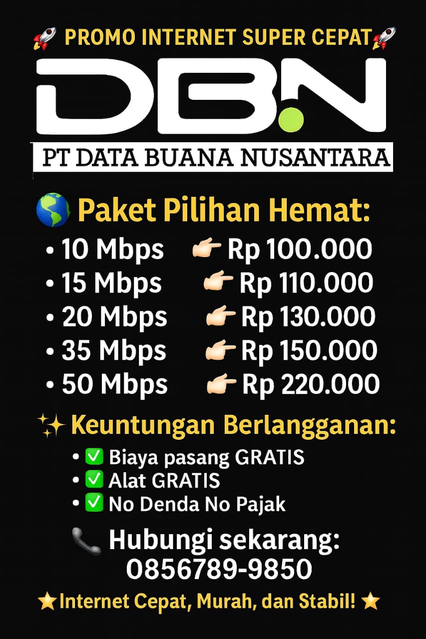 Promo Internet DBN